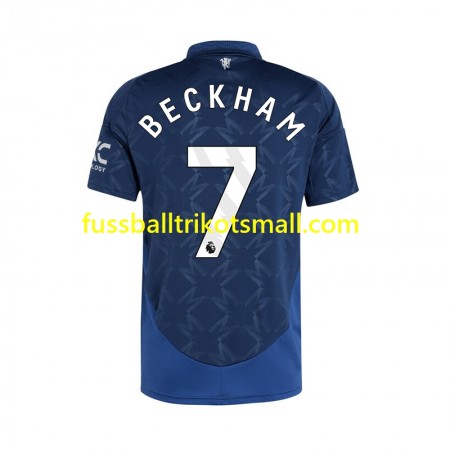 Fußballtrikots Manchester United Beckham 7 2024-2025 Kurzarm Auswärts-trikot kaufen